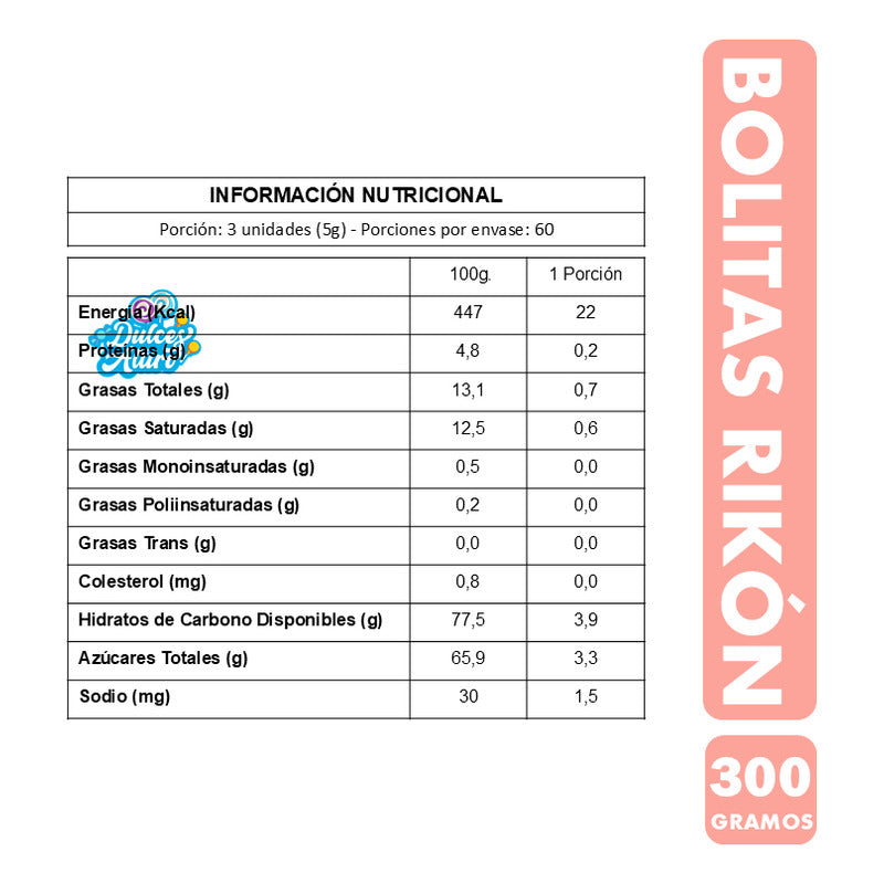 Cholito De Chocolate Tipo Huevitos -rikón (bolsa 300 Gramos)
