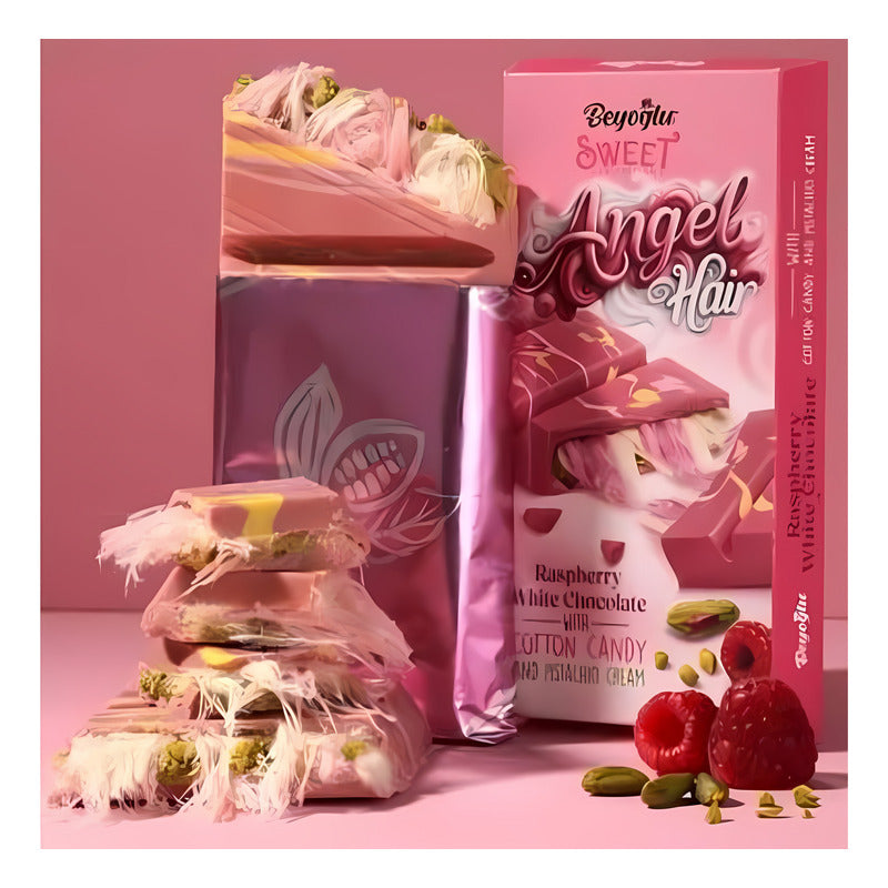 Chocolate Viral Dubai Sweet Pelo De Ángel Rosado ( Unitario)