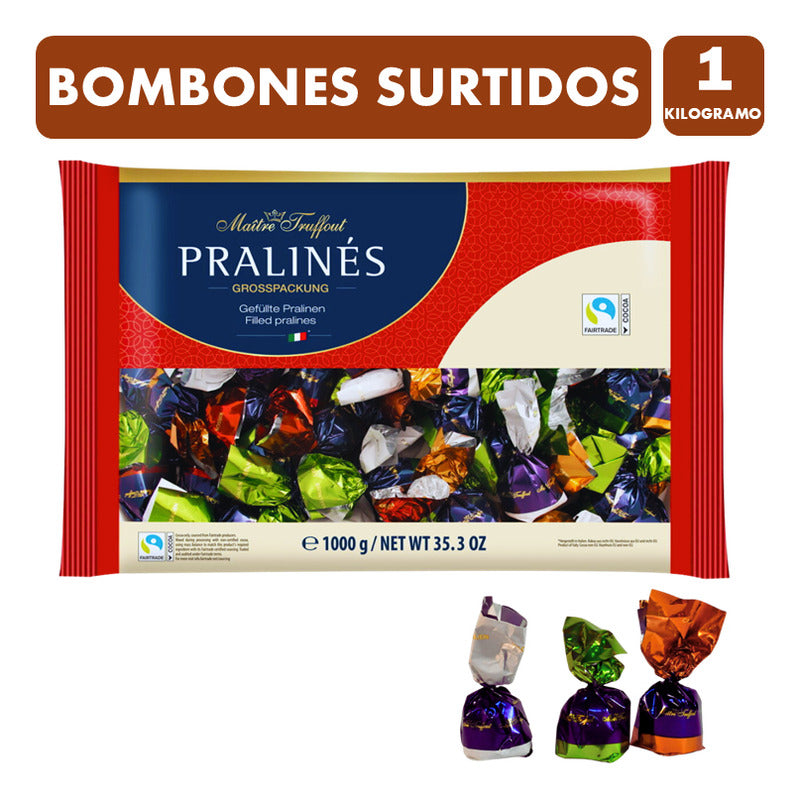 Bombones Pralines Sabores Surtidos De Maitre Truffout (1 Kg)