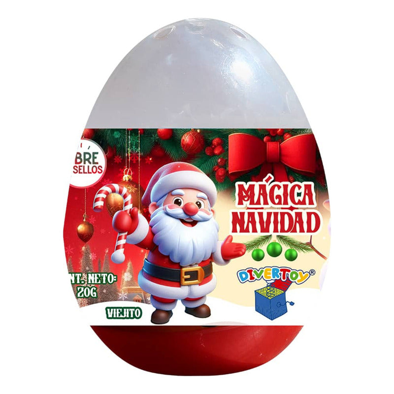 Huevo Sorpresa Unitario - Figuras Surtidas Navideñas