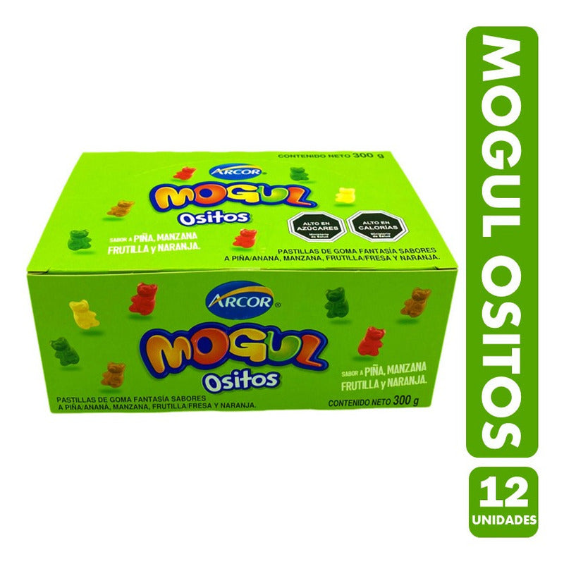 Gomitas En Forma De Ositos - Marca Mogul (caja Con 12 Uni)
