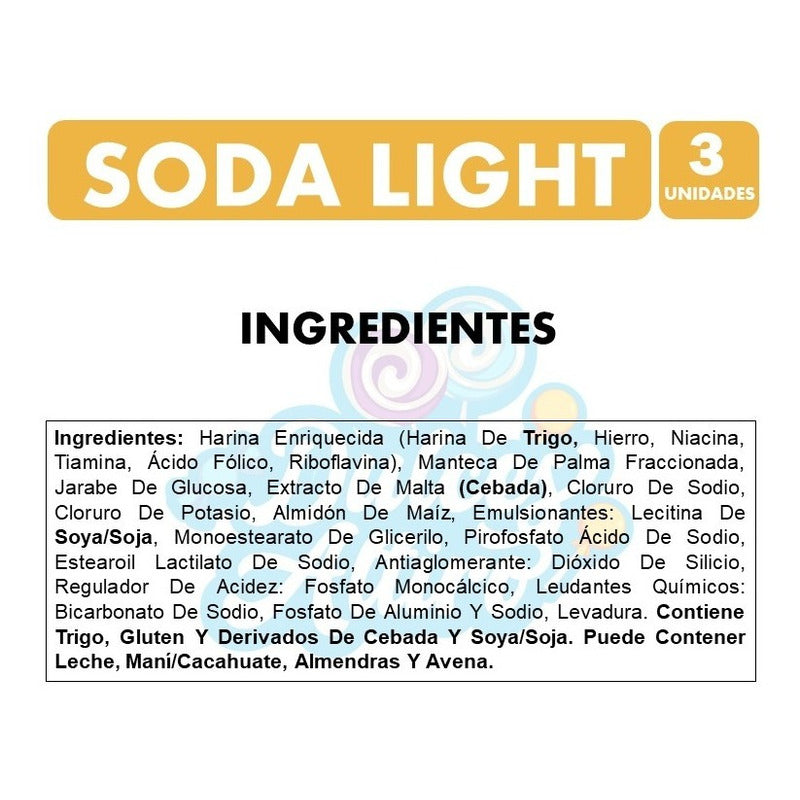 Selz Biosal Soda Light - Galletas Cuadradas (pack De 3 Uni)