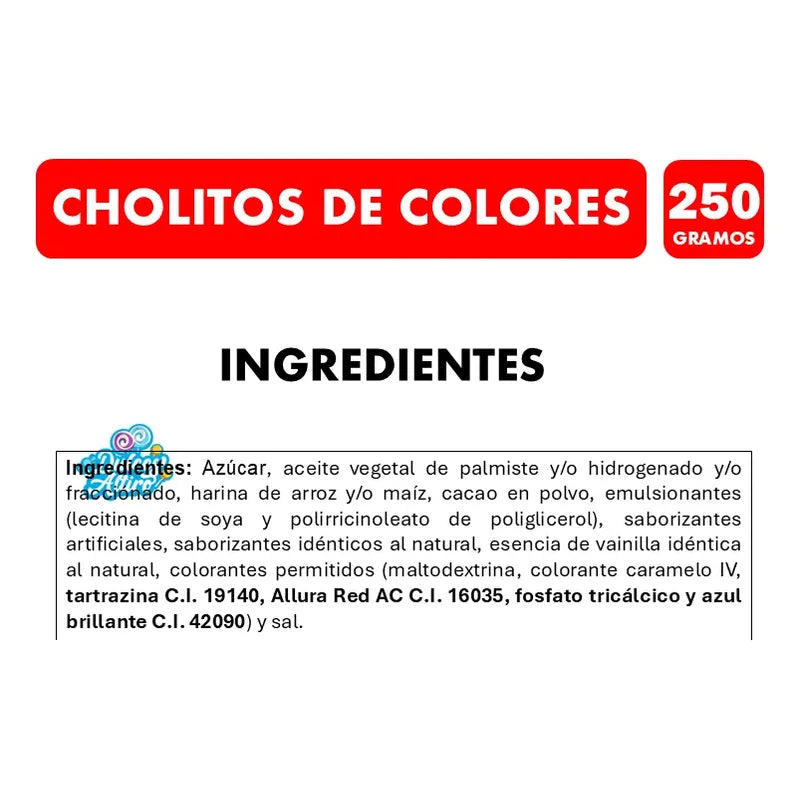 Bolitas Crocantes Con Cobertura De Chocolate De Colores 250g