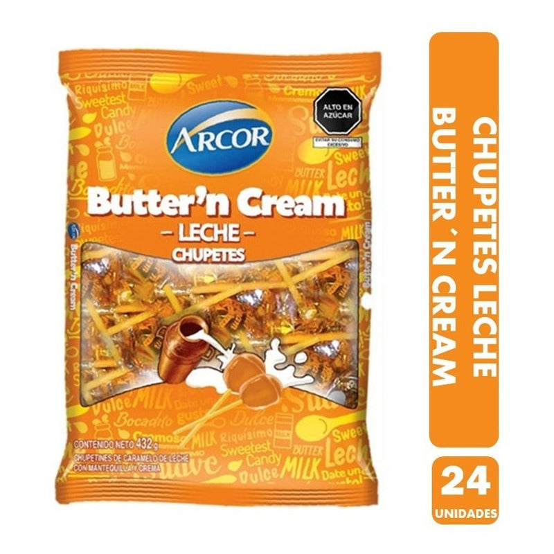 Coyacs De Leche - Butter And Cream (bolsa Con 24 Unidades).