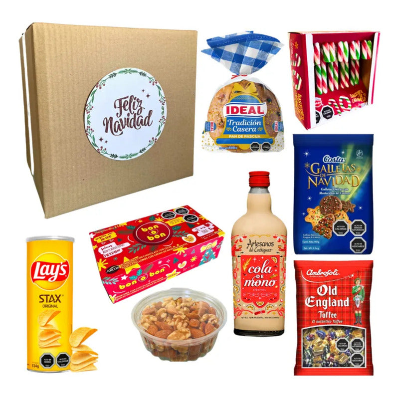Caja Navideña Para Regalar - Especial Para Trabajadores