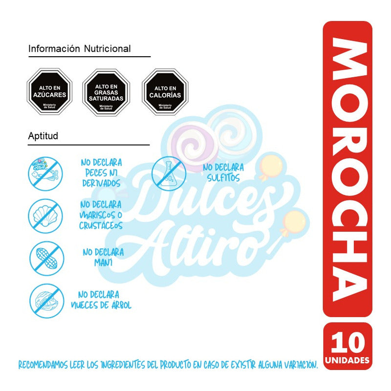 Galletas Morocha Mckay, Para Colación - Pack De 10 Unidades.