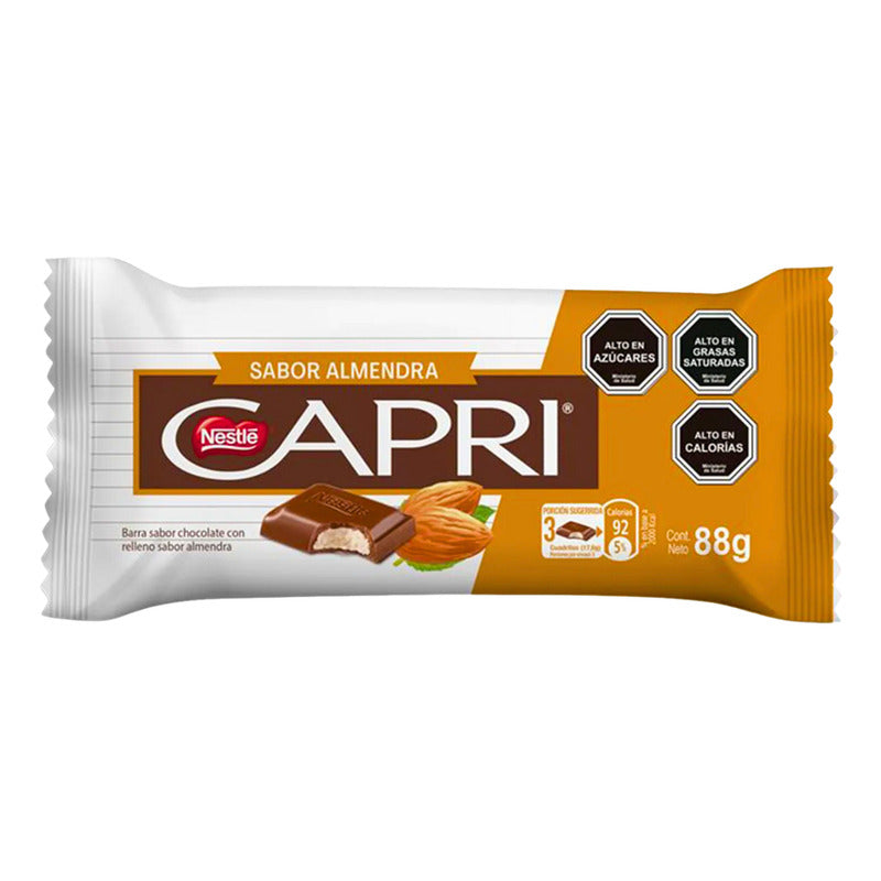 Capri De Almendra - Barra De Chocolate Clásico De Nestlé