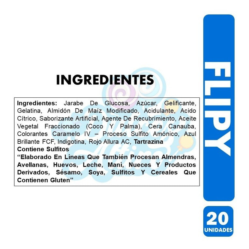 Flipy - Gomitas De Ambrosoli (caja Con 20 Unidades)
