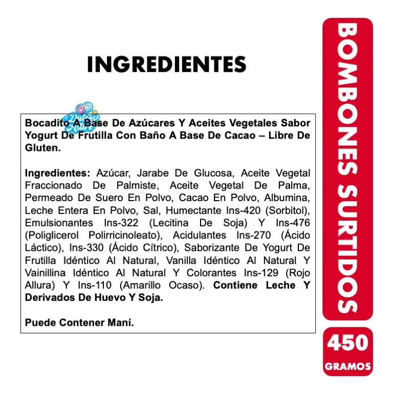 Bombones De Chocolate Sin Gluten Bel Sabores Surtidos
