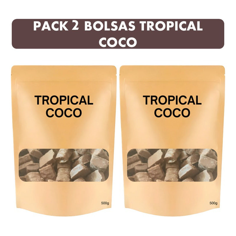 Tropical Coco Para Compartir En Familia (2 Bolsas De 500 Gr)