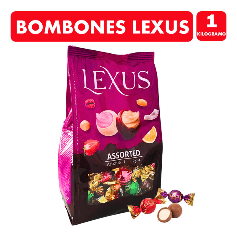 Bombones Lexus - Chocolates Surtidos En Bolsa - Contiene 1kg
