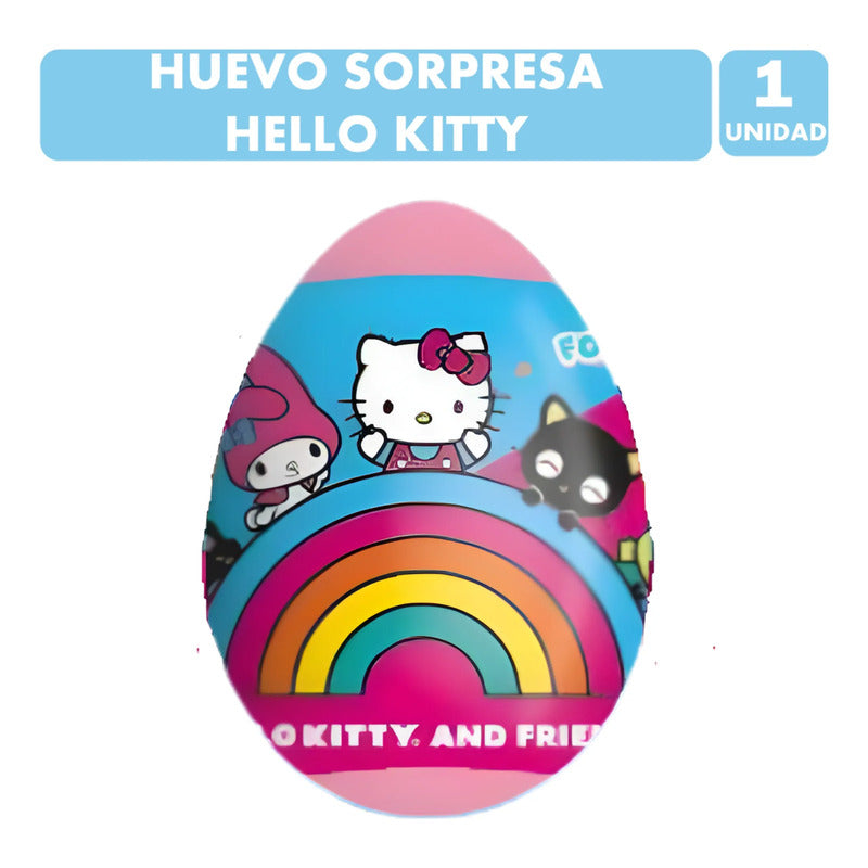 Huevo Sorpresa Hello Kitty And Friends Con Caramelos