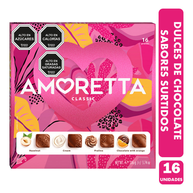 Chocolates Para Regalar Amoretta Classic Sabores Surtidos