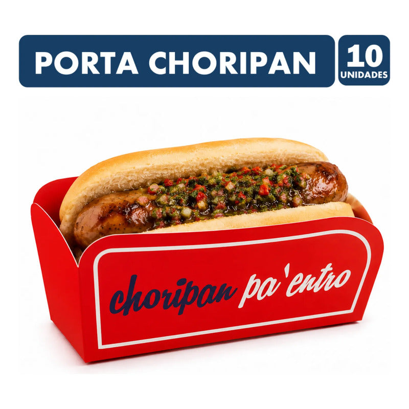 Porta Choripan Especial Fiestas Patrias Pack 10 Unidades