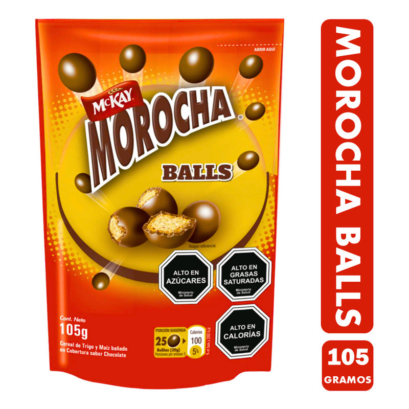 Chocolate Morocha Balls De Nestlé - Formato Doypack