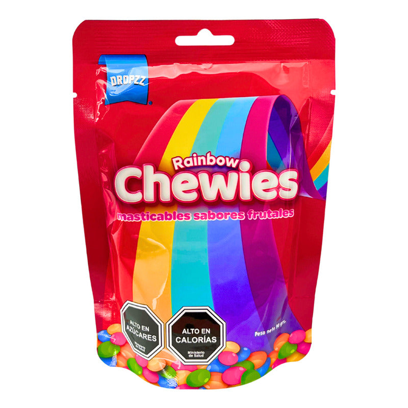 Dulces Masticables Sabores Frutales - Rainbow Chewies