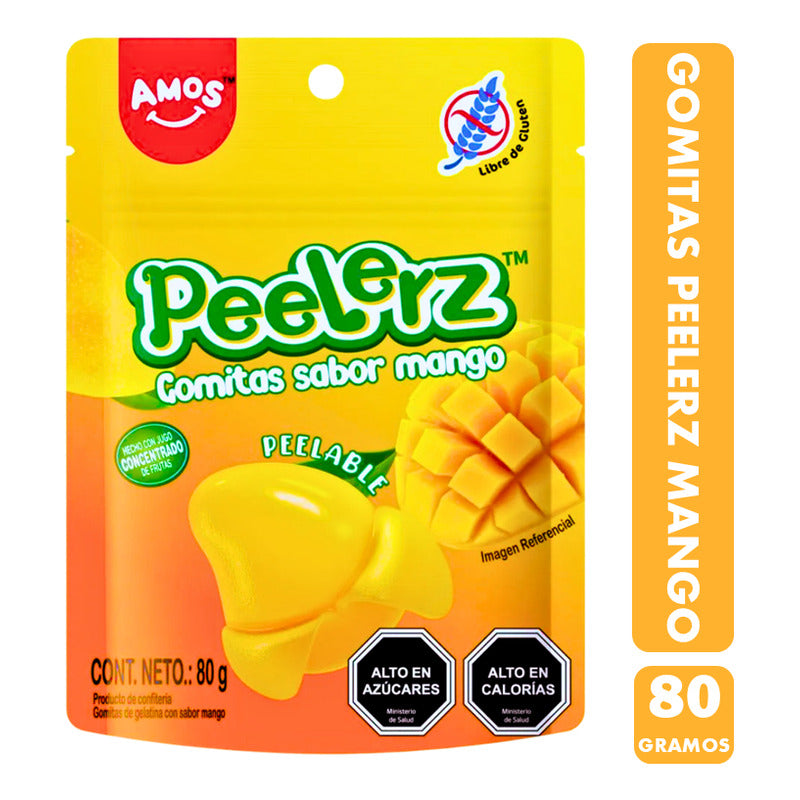 Gomitas Virales Peelerz Mango Pelables Sin Gluten De Amos