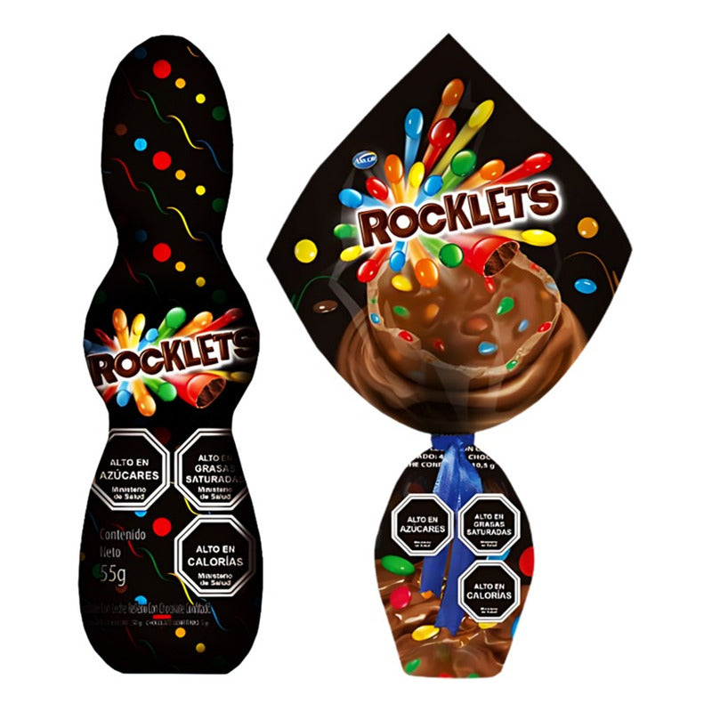 Pack Huevo Pañuelo Rocklets + Conejo Rocklets