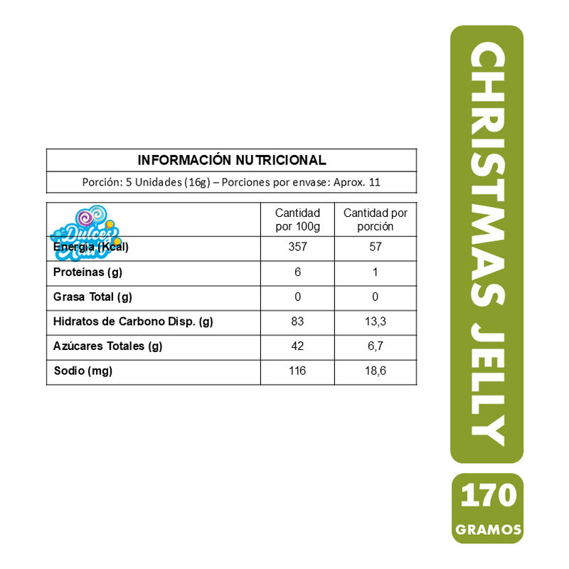 Gomitas Christmas Jelly - Especial Navidad Decoración