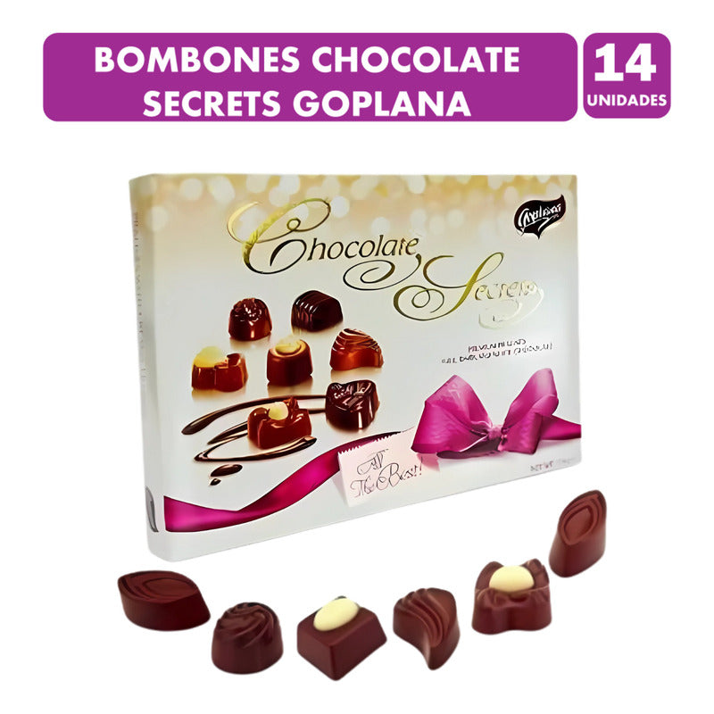 Bombones Premium De Chocolate Rellenos Secrets De Goplana
