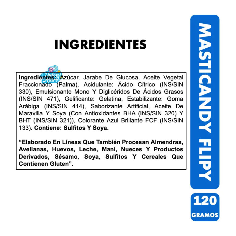 Masticandy Flipy - Masticables Sabores Frutales De Ambrosoli