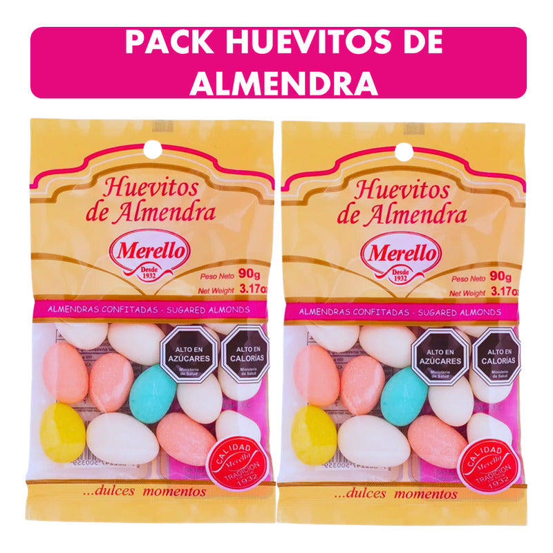 Huevitos De Almendras Confitadas De Merello (pack 2 Uni)