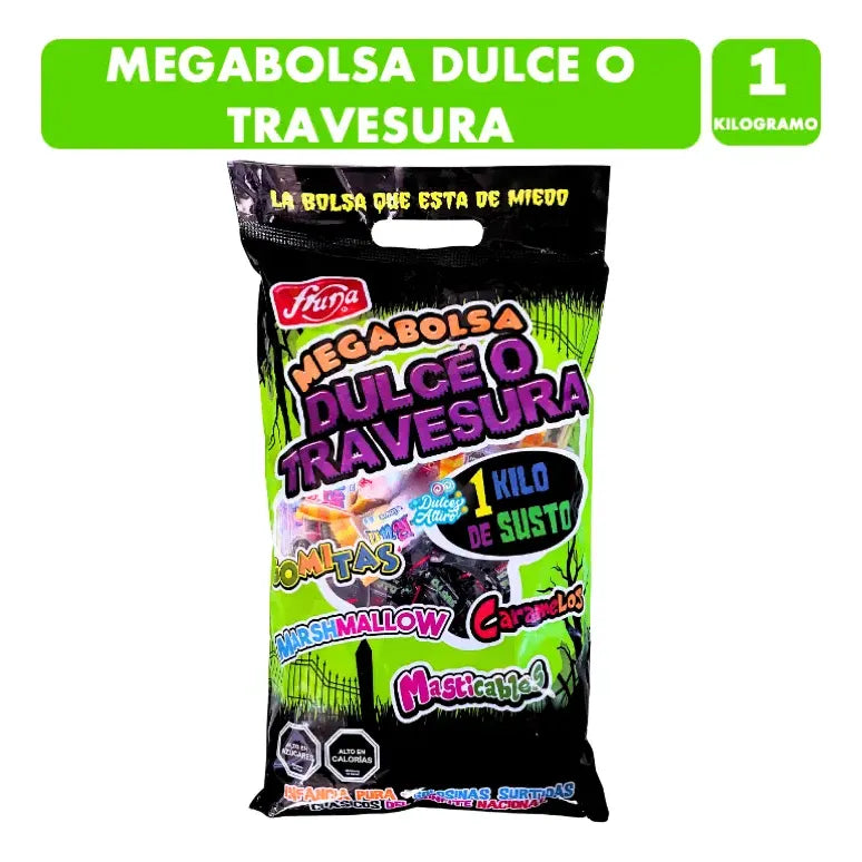 Dulces De Halloween - Mega Piñata Dulce O Travesura (1 Kg)