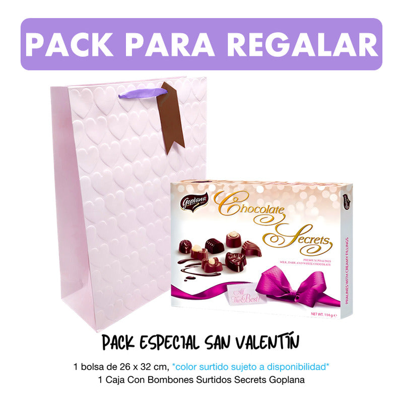 Bombones Surtidos Secrets Goplana + Especial Bolsa De Regalo