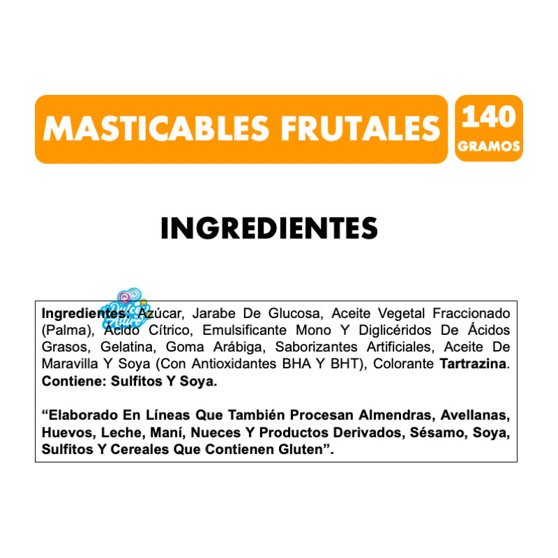 Dulces De Halloween Sabor A Frutas De Ambrosoli (140gr)