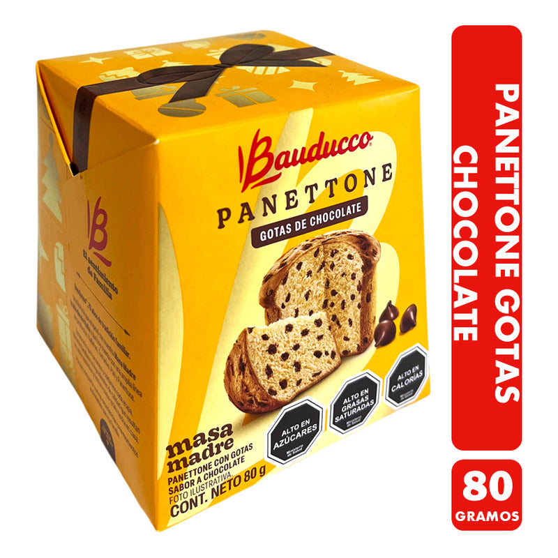 Paneton De Navidad Con Gotas De Chocolate (contiene 80gr)