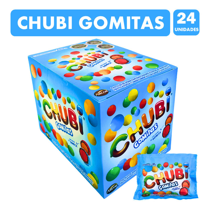 Chubi Gomitas - Edición Limitada Para Cumpleaños (caja 24un)