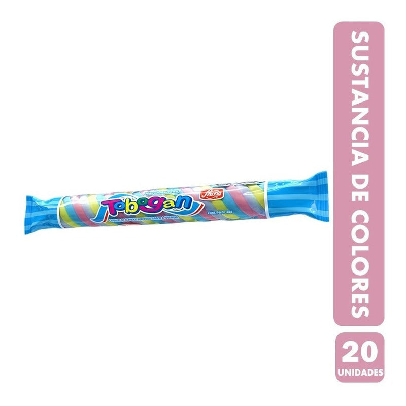 Marshmallows Largo De Fruna - Tobogan (pack De 20un)