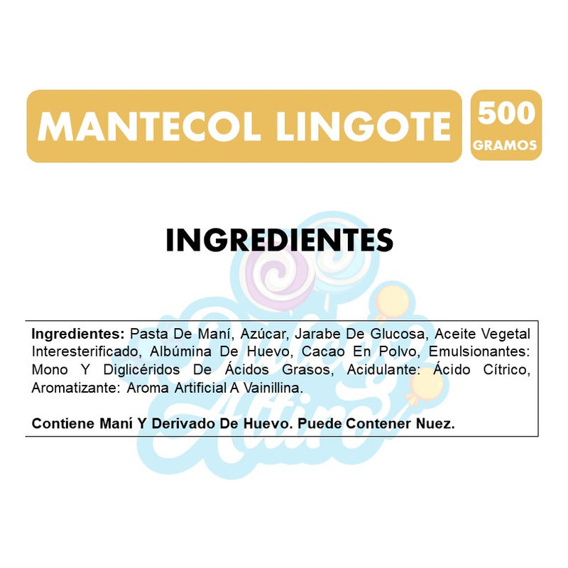 Mantecol Gigante Envase Dorado -sin Tacc(contiene 500gramos)