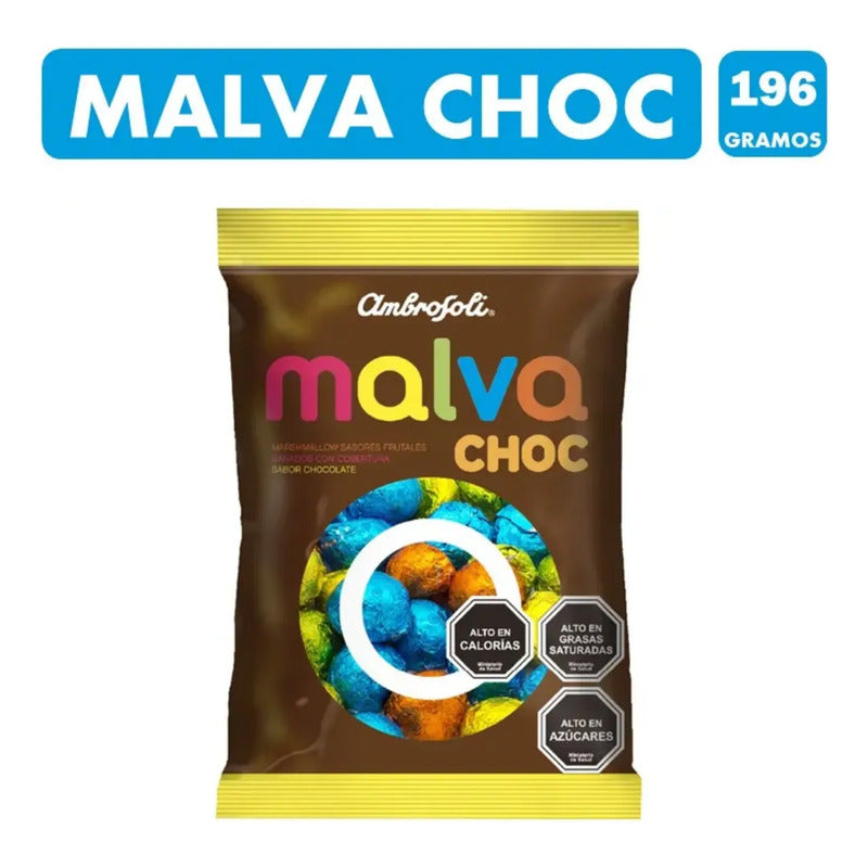 Marshmallow Malva Choc De Ambrosoli - Bolsa Con (196gr)