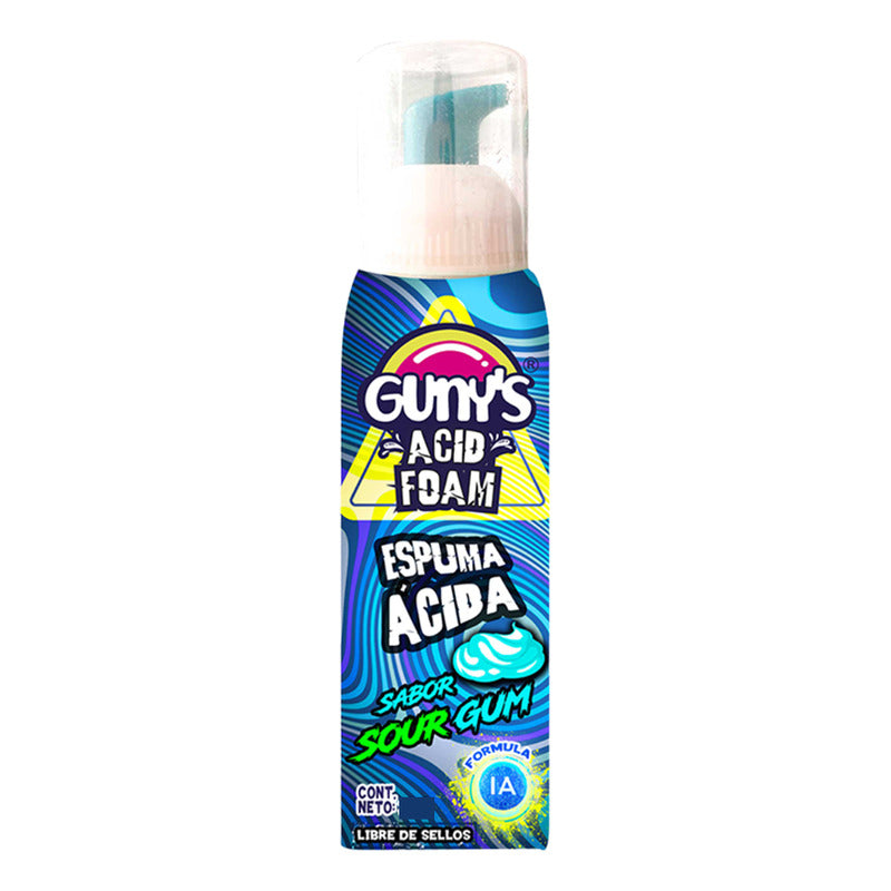 Dulces Guny's Espuma Ácida Sabor Sour Gum Sin Azúcar (70ml)