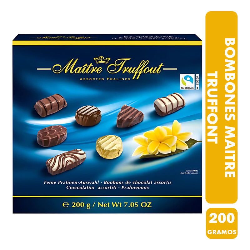 Bombones Maitre Truffout -chocolates Pralines (caja De 200g)