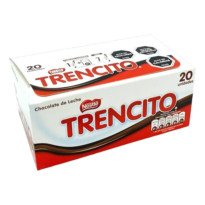 Trencito Nestle En Formato Individual (caja Con 20 Unidades)