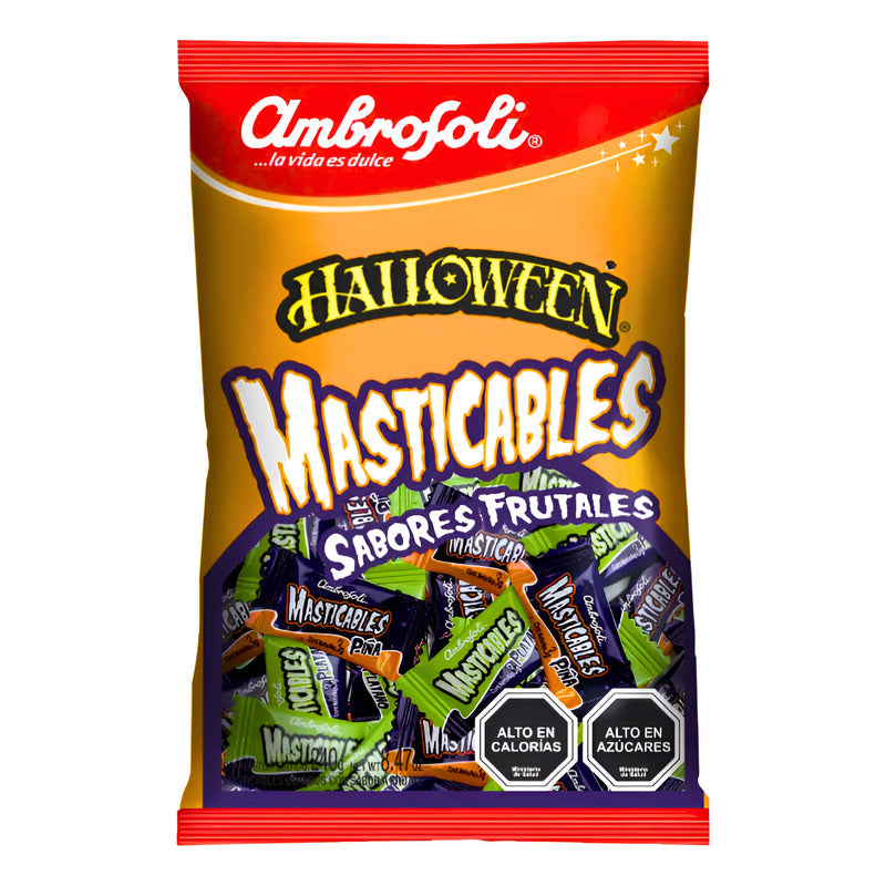 Dulces Para Halloween - Masticables Sabores Frutales (140gr)