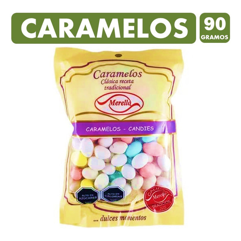 Caramelos De Merello - Maní Confitado (bolsa Con 90 Gramos)