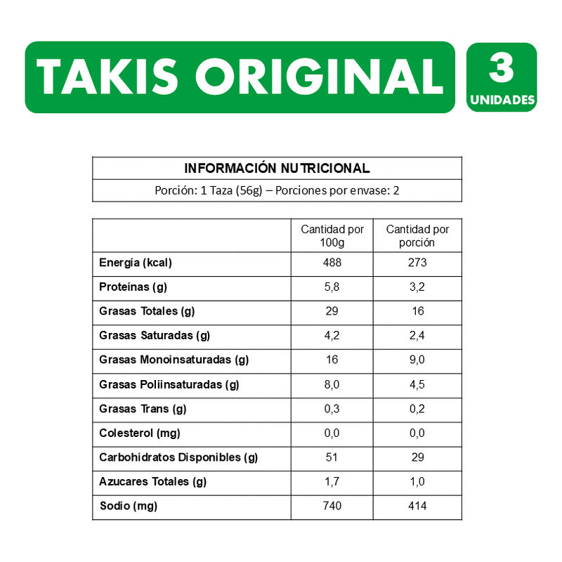 Takis Sabor Original - Snack Picante (pack Con 3 Un De 113g)
