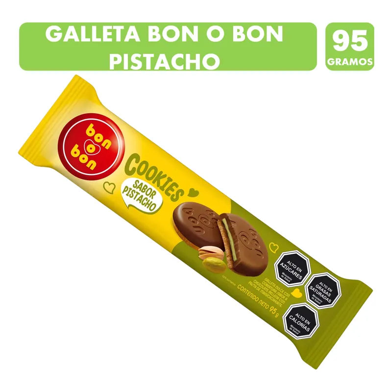 Galleta Bon O Bon Sabor Pistacho De Arcor (95 Gramos)