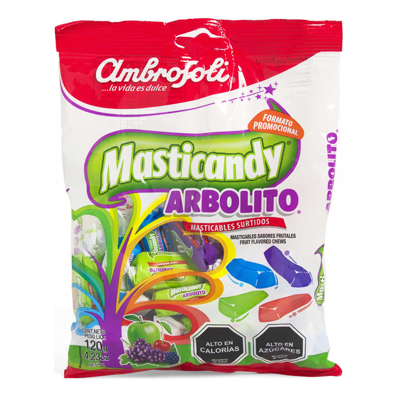 Masticandy Arbolito - Masticables Sabores Frutales (120 Gr)