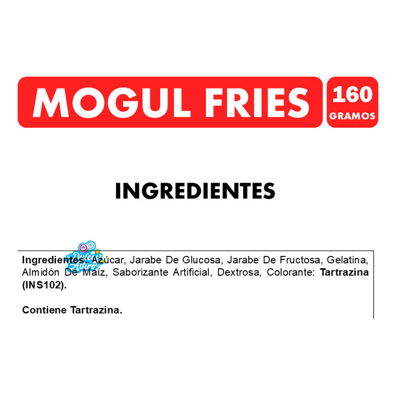 Marshmallows En Forma De Papas Fritas -sabor Vainilla (160g)