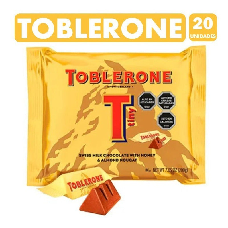 Chocolate Toblerone (bolsa Con 20 Unidades)