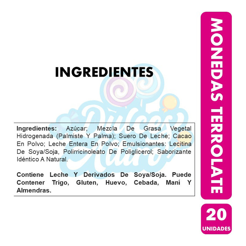 Chocolates Halloween - Monedas De Terrolate (bolsa De 20)