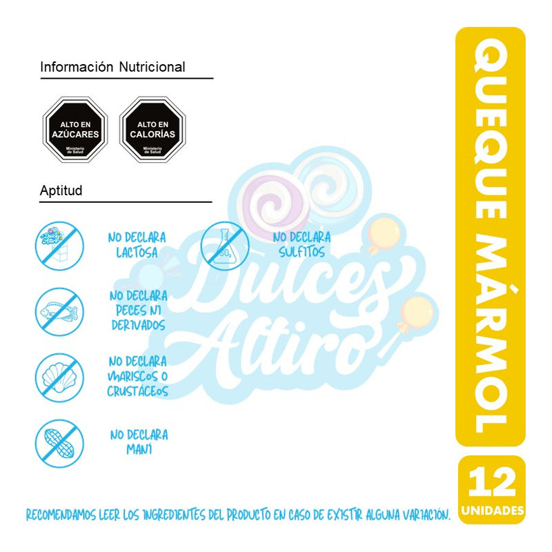 Queque Nutrabien Marmoleado Chocolate Naranja (caja Con 12u)