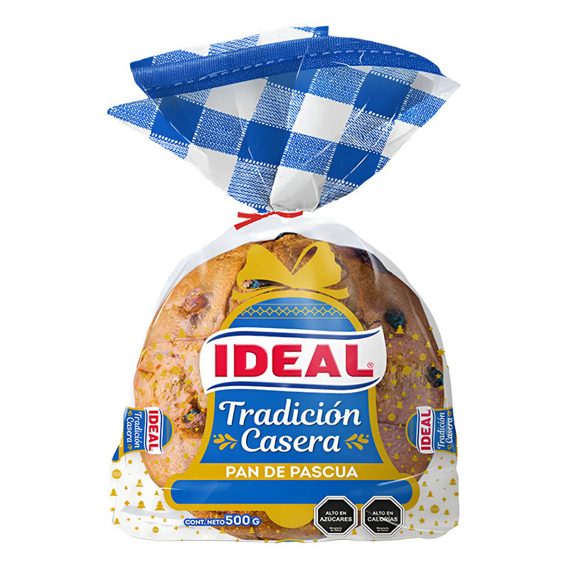 Pan De Pascua Con Frutas Confitadas Ideal (500 Gramos)