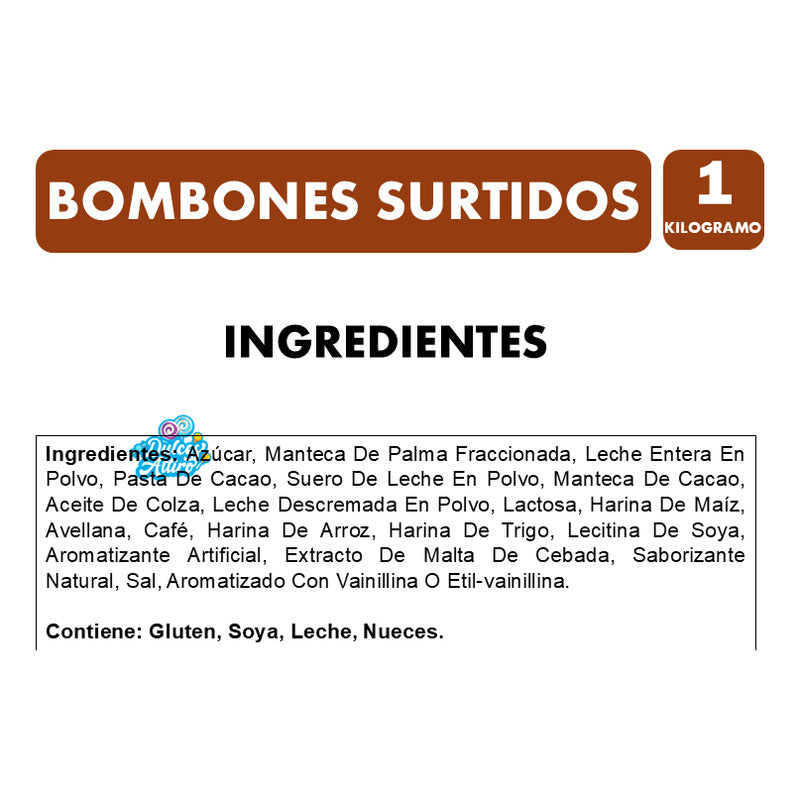 Bombones Pralines Sabores Surtidos De Maitre Truffout (1 Kg)