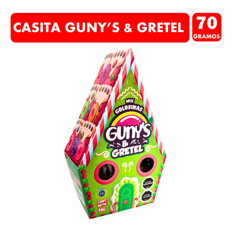 Dulces Para Navidad - Casita Mix Con Dulces Gun'ys & Gretel