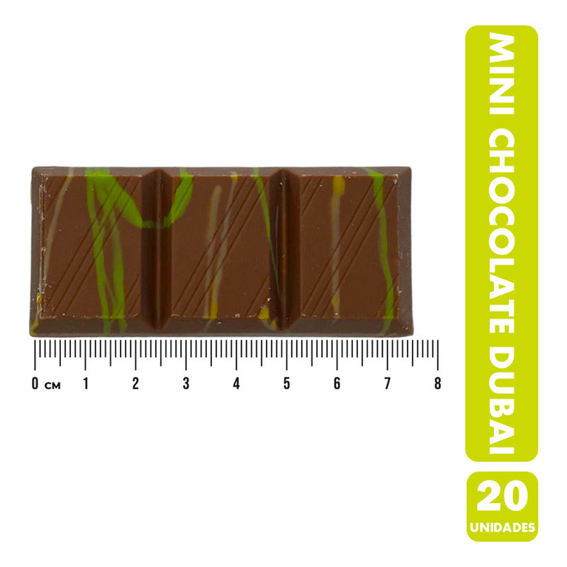 Chocolate Dubai Mini De Pistacho - Chocolate Viral 20 Uni